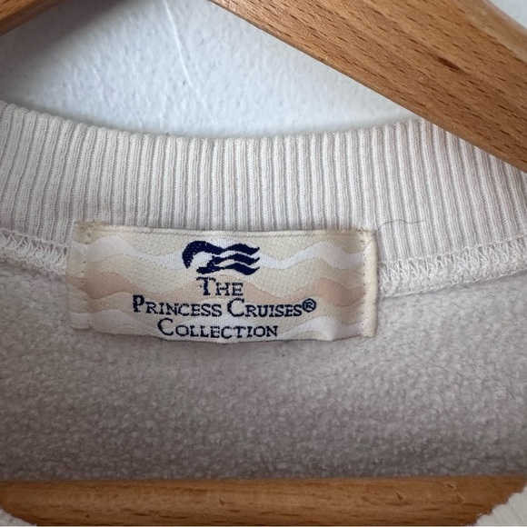 Vintage Carribean embroidered graphic sweatshirt Size Large - Picture 3 of 6